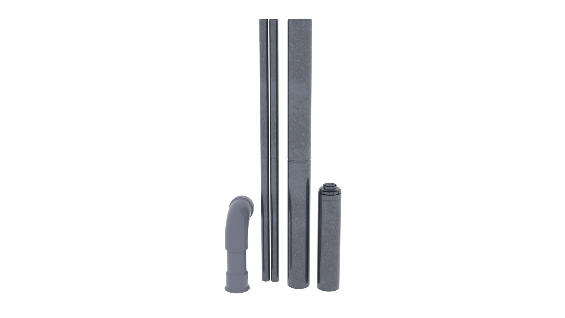 Death Star Wall Tubes - 1-18 scale Kenner Hasbro Free 3D print model_4