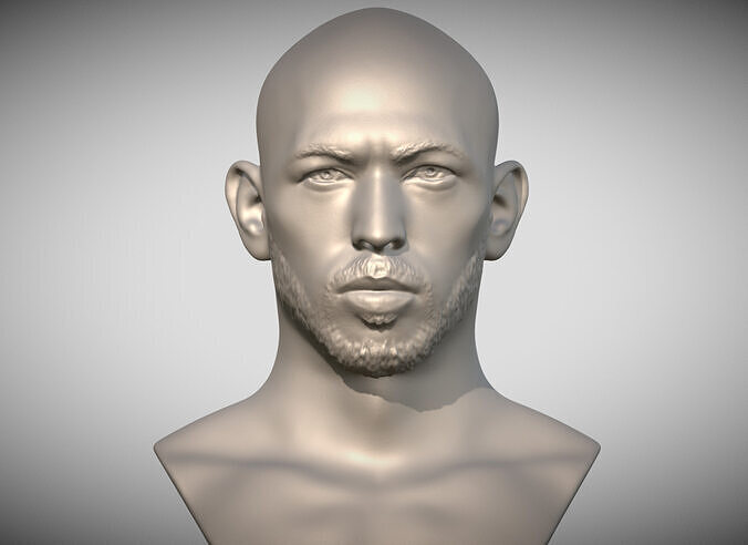 Andrew Tate bust for 3D printing 3D print model