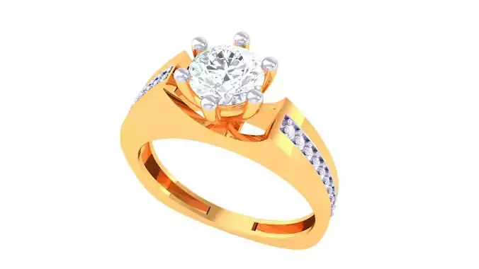 Solitaire Ring - 59