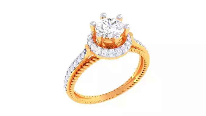 Solitaire Ring - 55