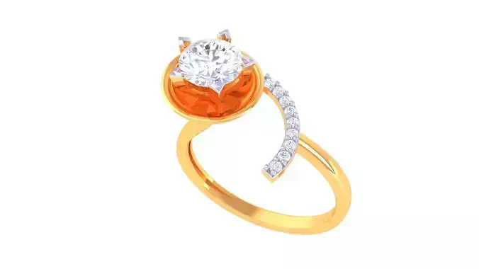 Solitaire Ring - 53