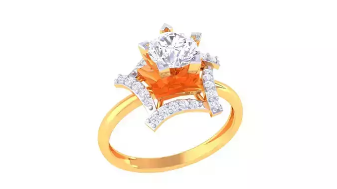 Solitaire Ring - 18