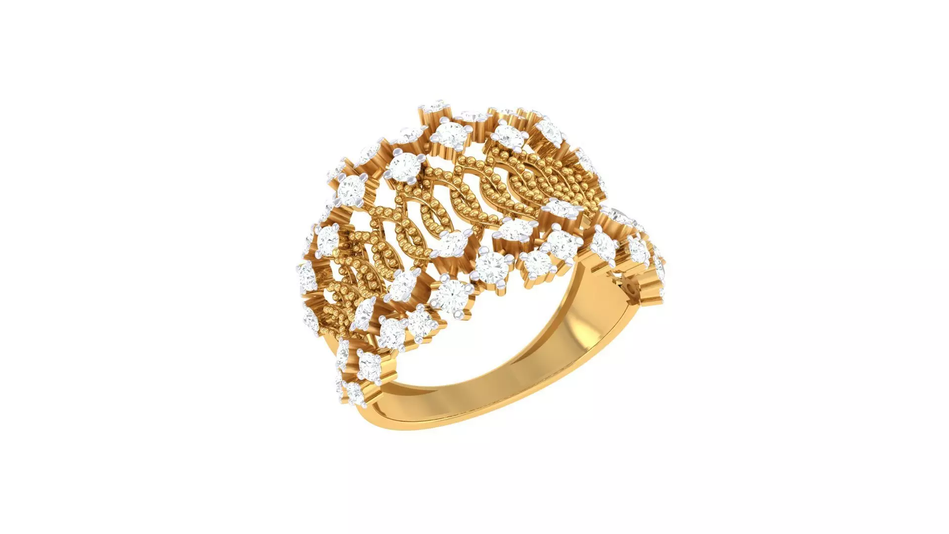 Diamond Ring - 79 3D print model