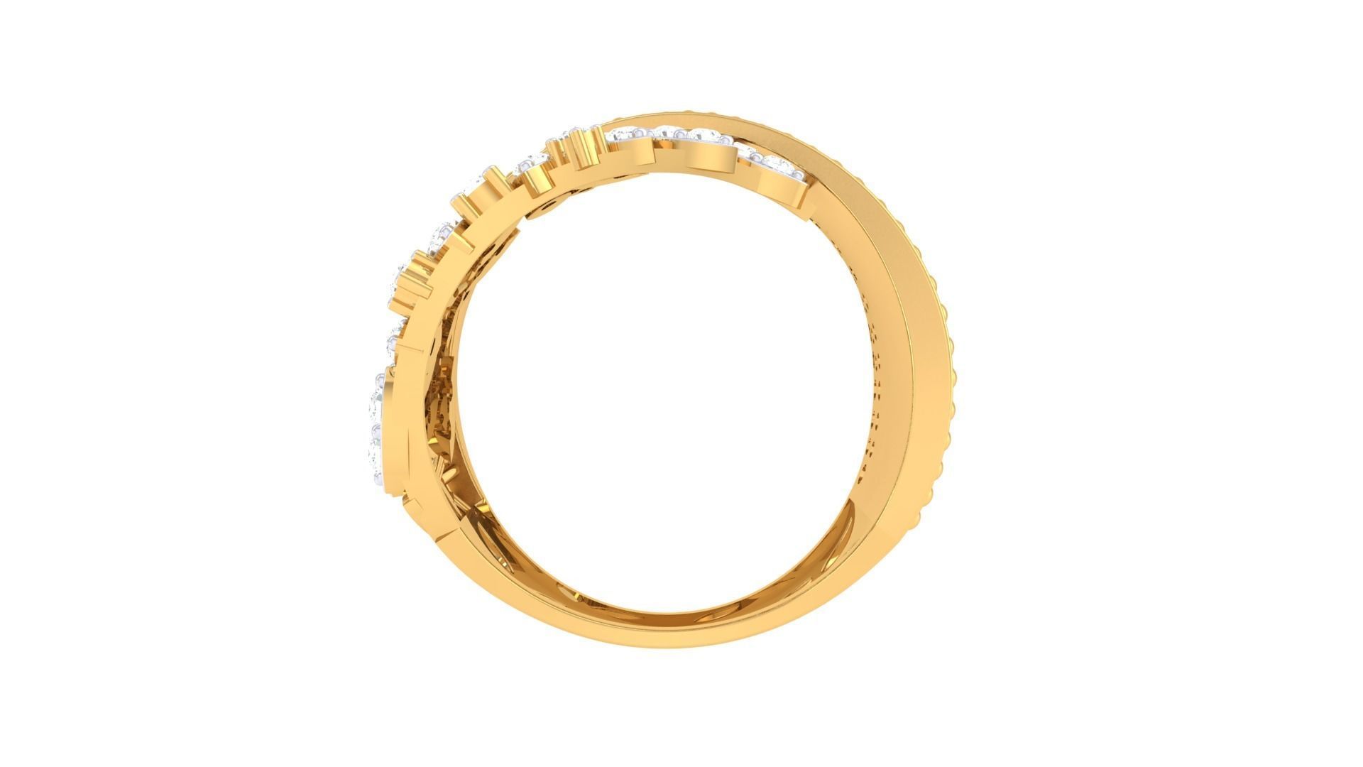 Cocktail Ring - 74 3D print model_3