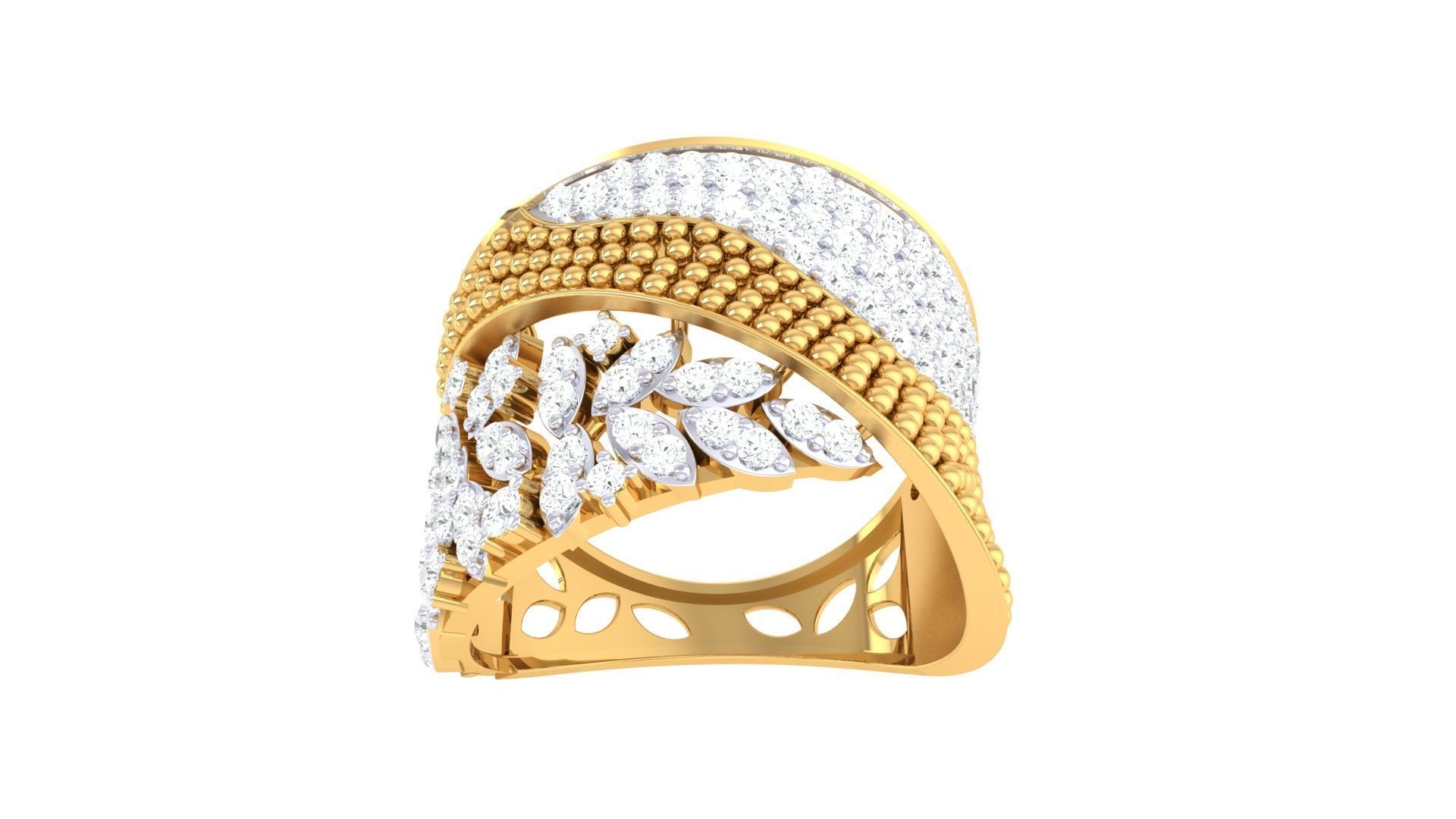 Cocktail Ring - 74 3D print model_2