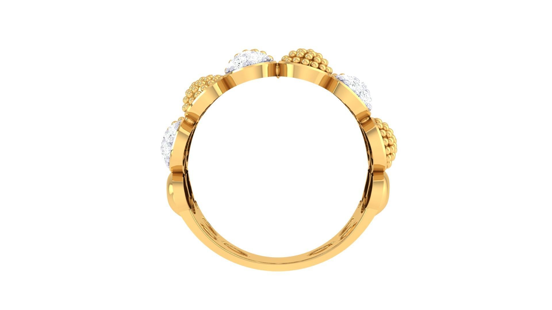 Diamond Ring - 70 3D print model_3