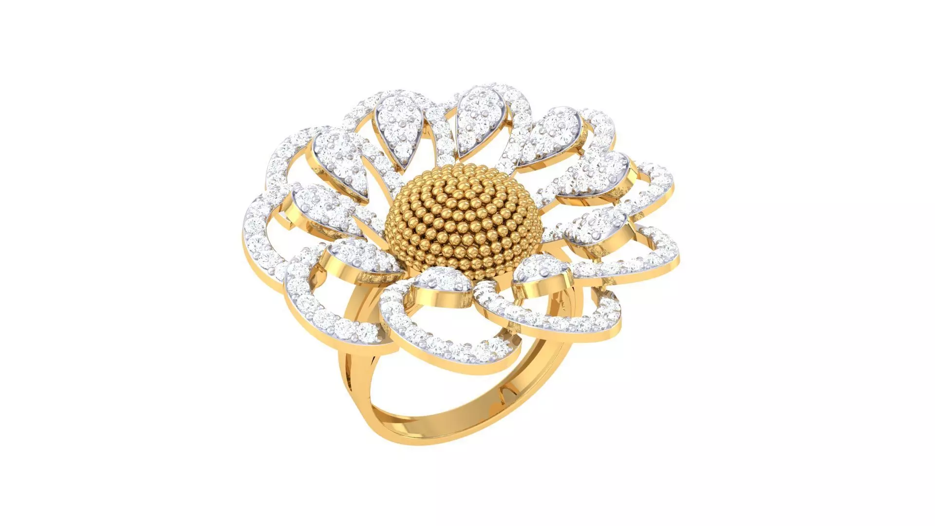 Cocktail Ring - 58 3D print model_0