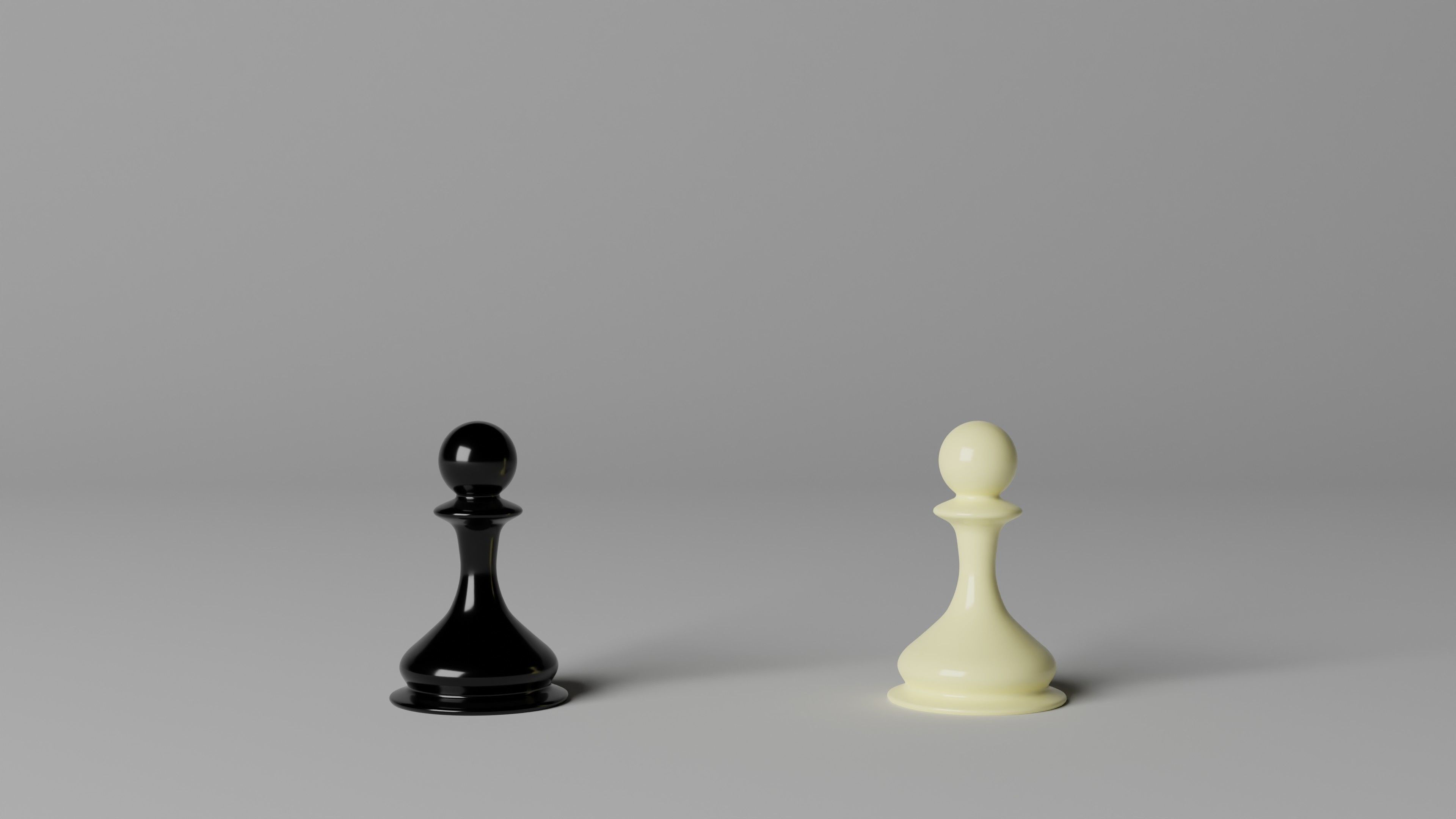 Chess set 3D model_6