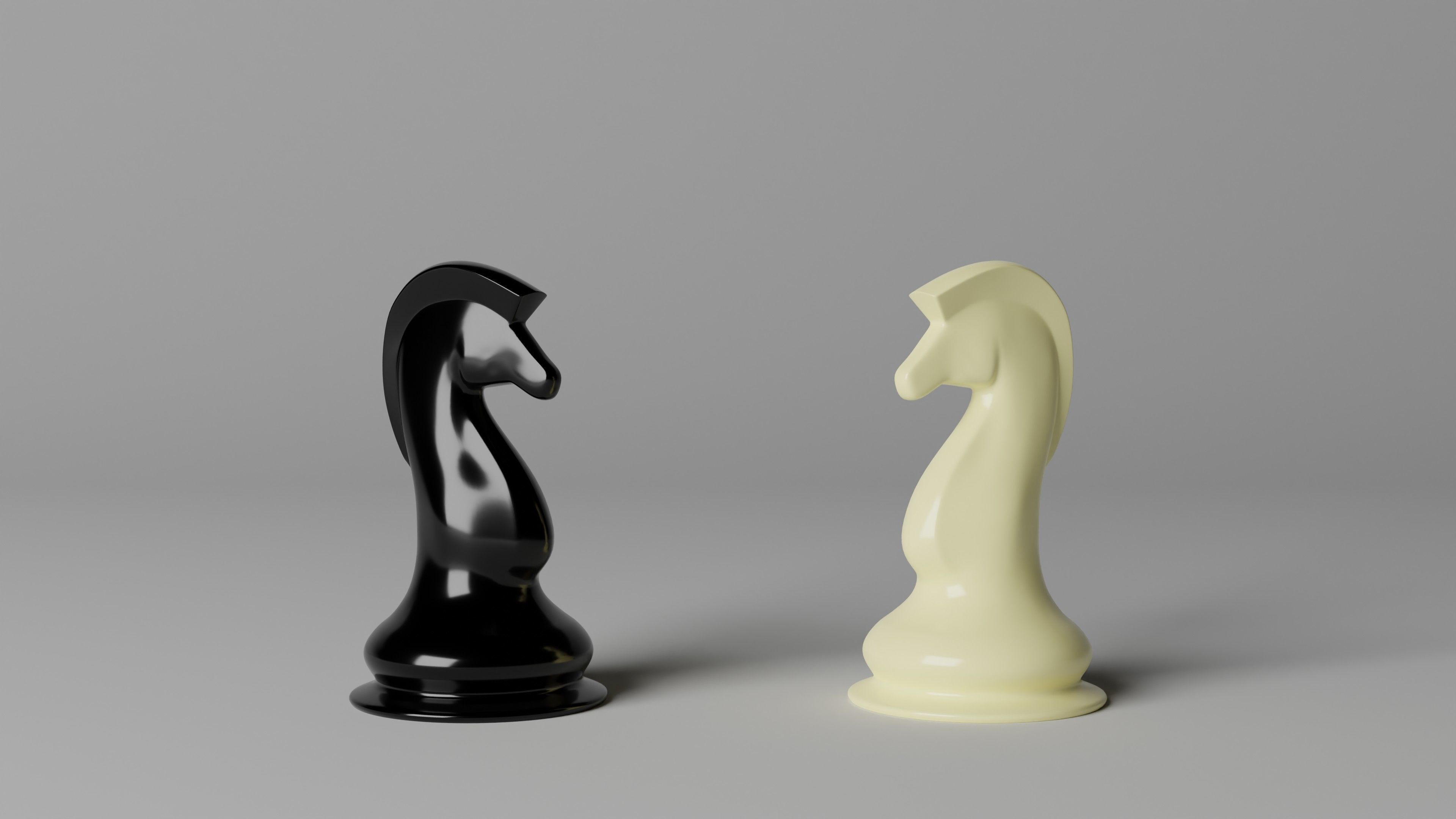 Chess set 3D model_4