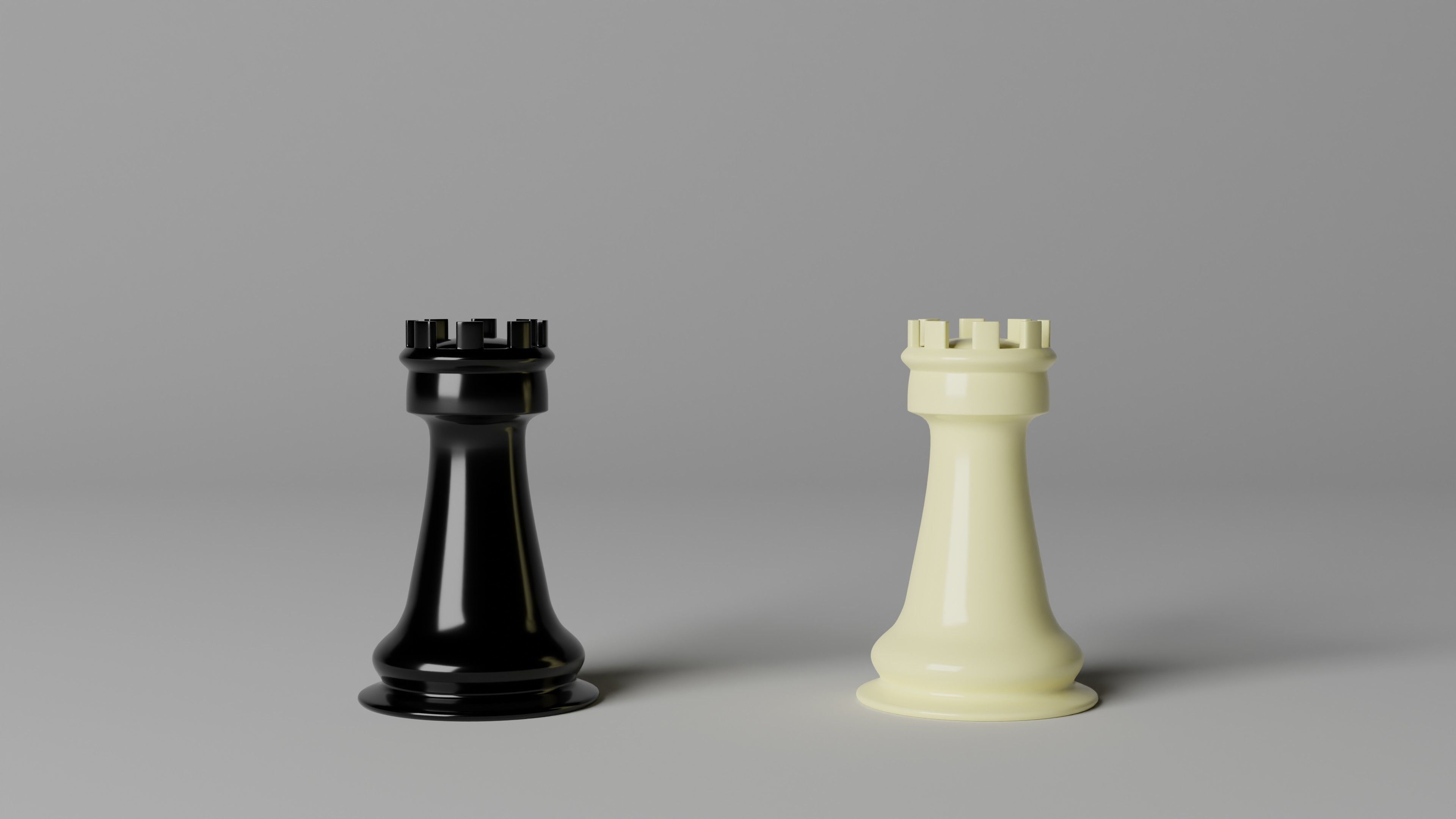 Chess set 3D model_5