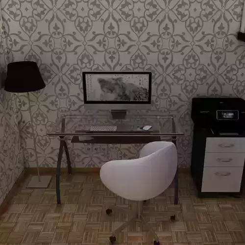Office room 3D model