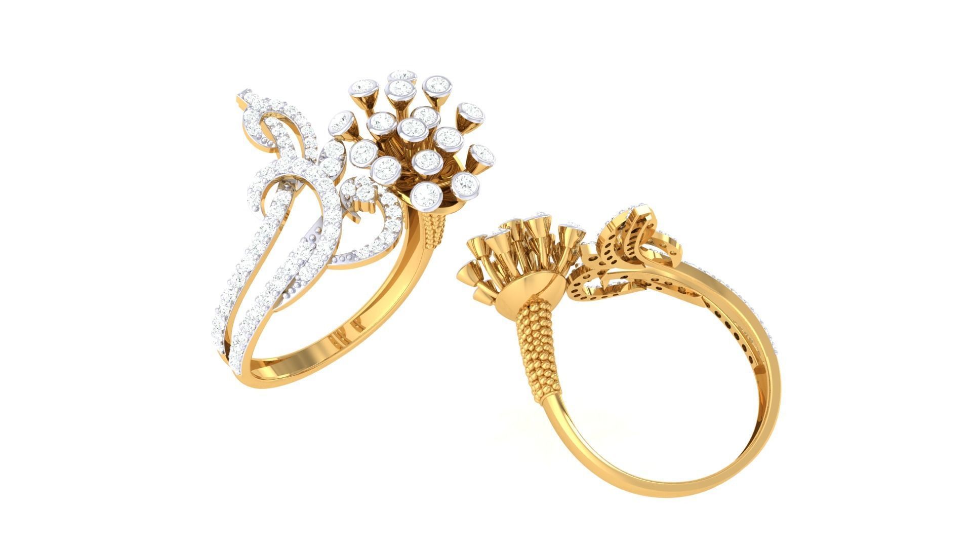 Cocktail Ring - 46 3D print model_1