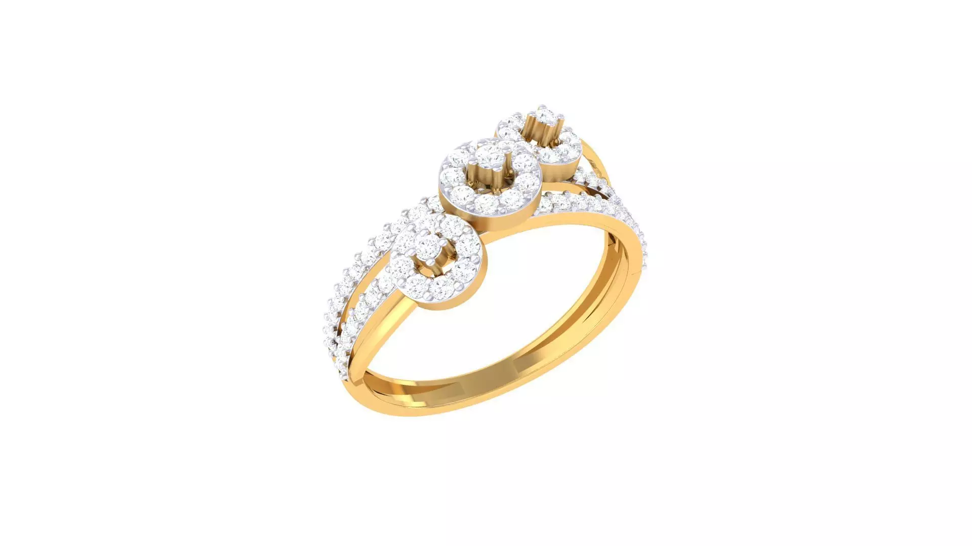 Diamond Ring - 42 3D print model_0