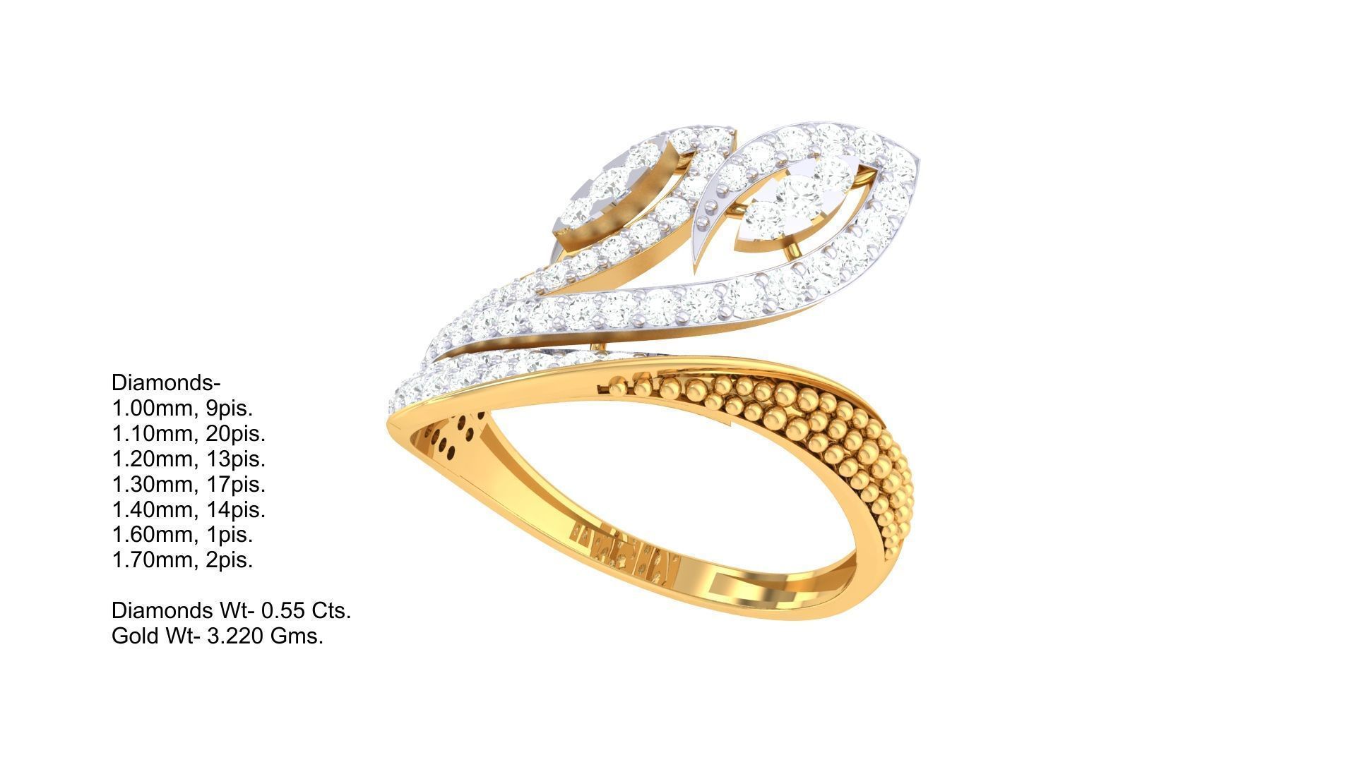 Diamond Ring - 26 3D print model_1