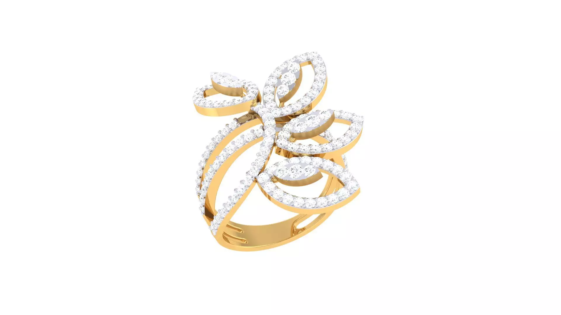 Cocktail Ring - 14 3D print model_0