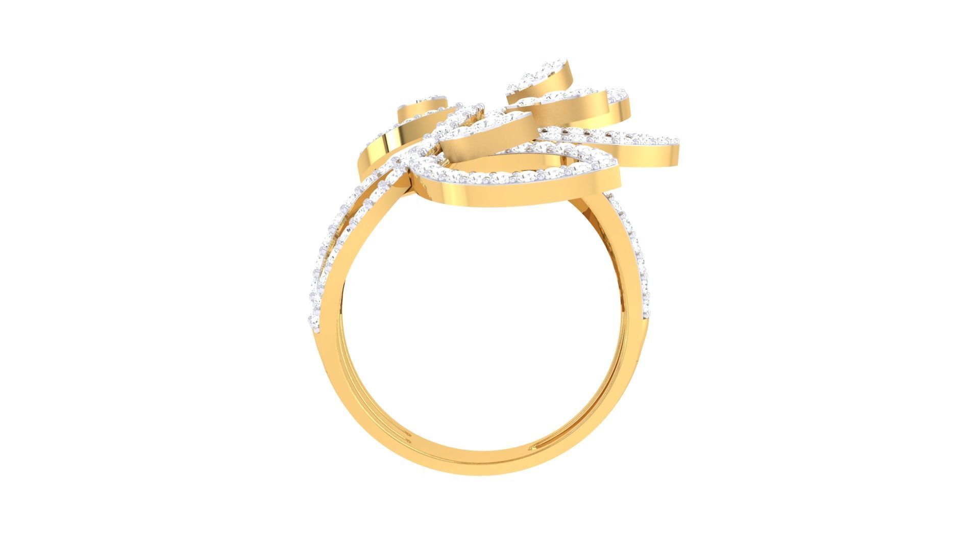 Cocktail Ring - 14 3D print model_3