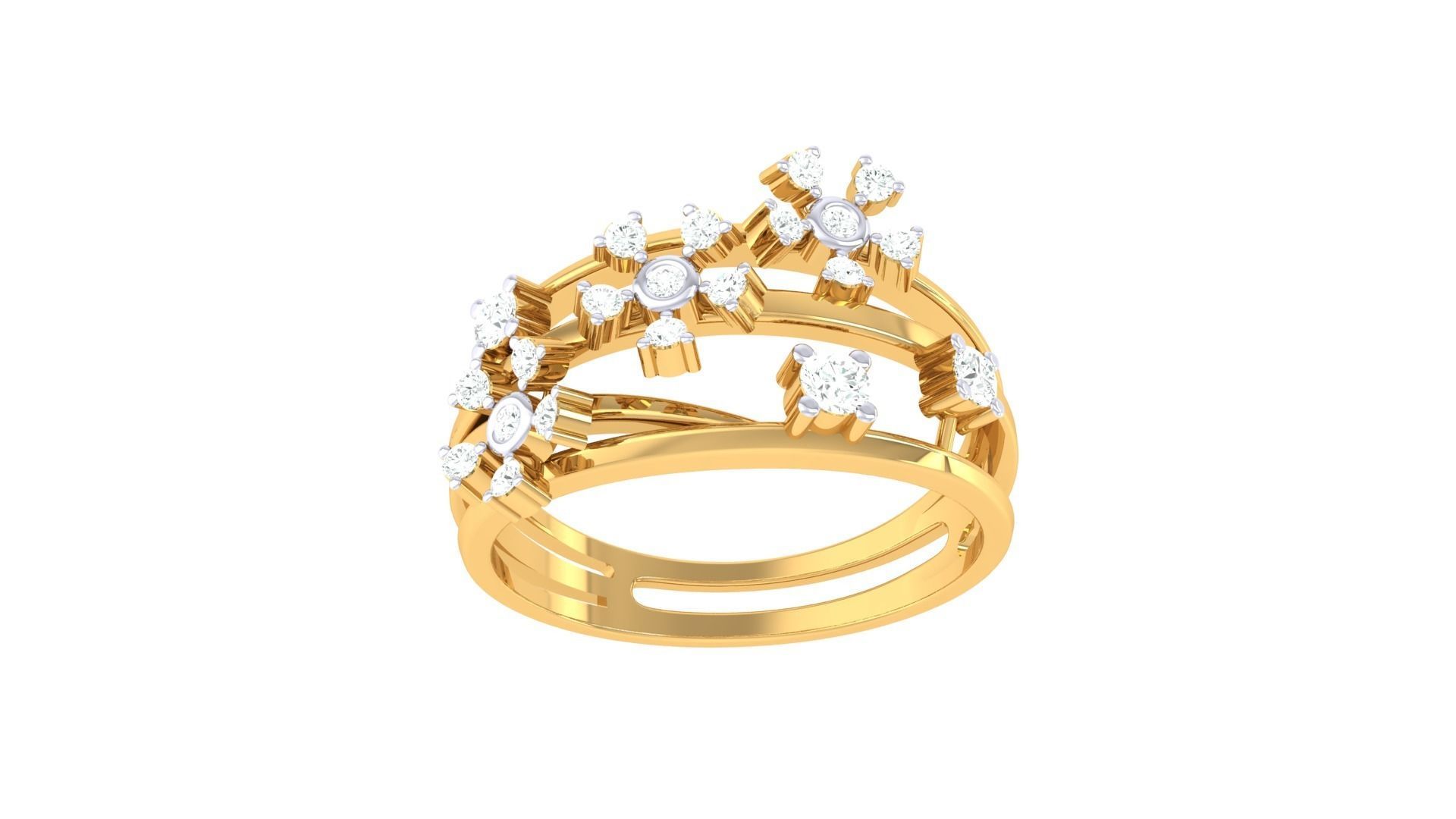 Diamond Ring - 11 3D print model_2