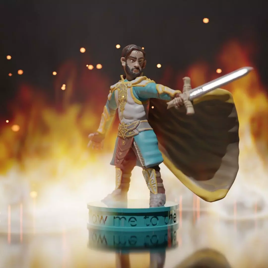 Xenk Yendar Miniature 3D print model_0