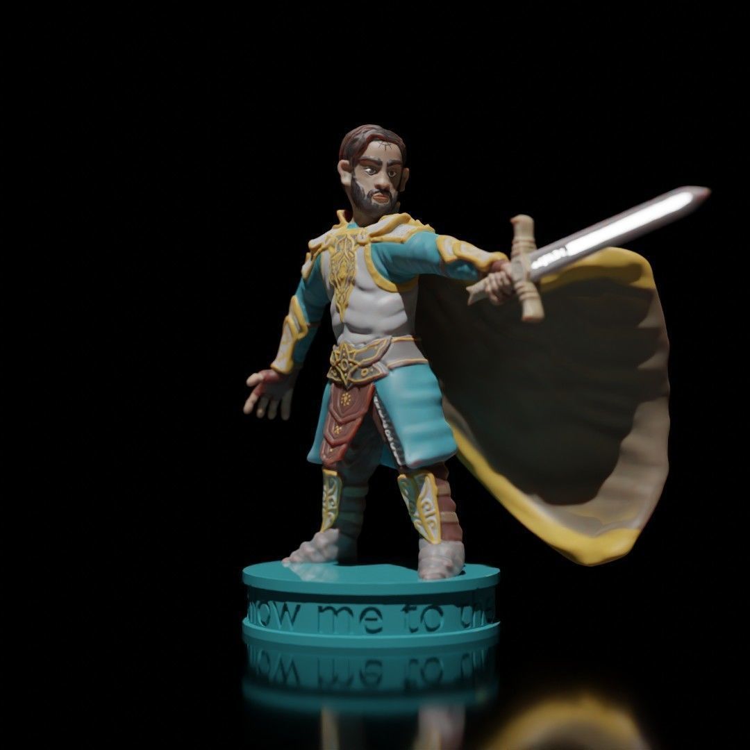 Xenk Yendar Miniature 3D print model_1