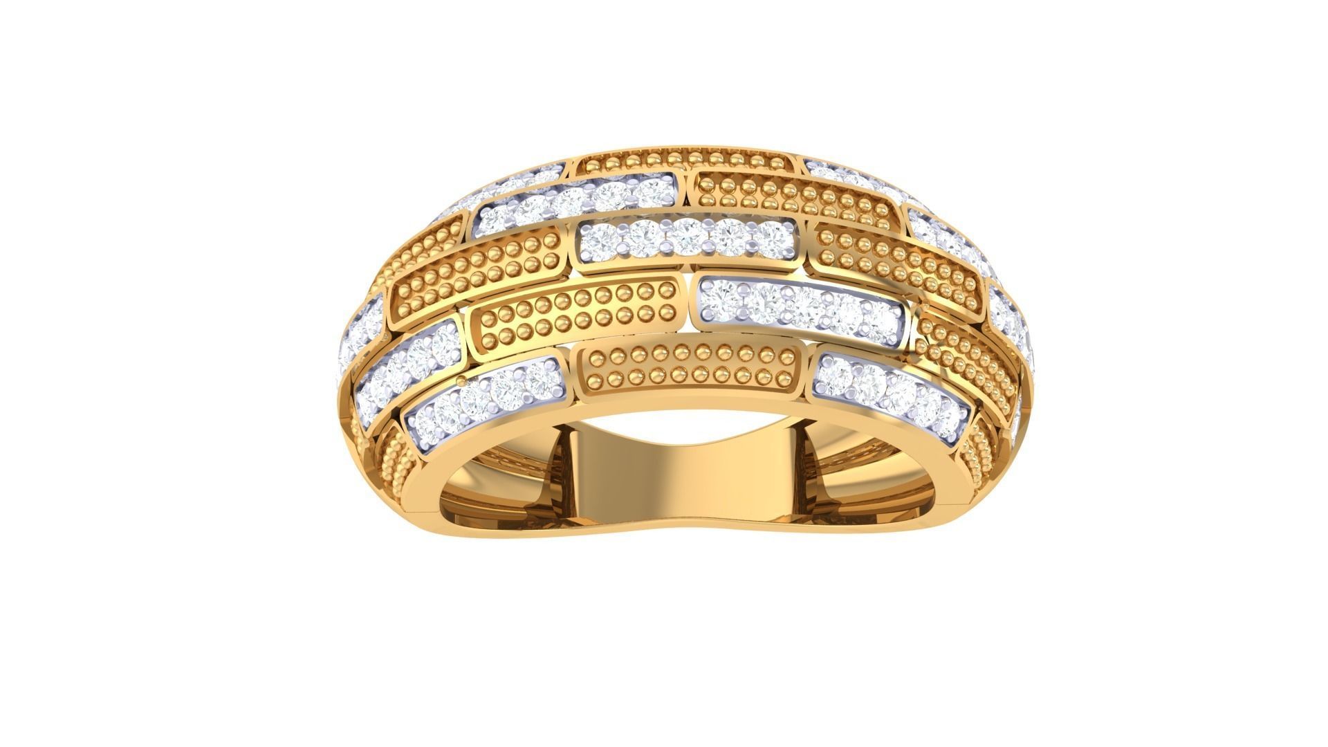 Band Ring - 42 3D print model_2