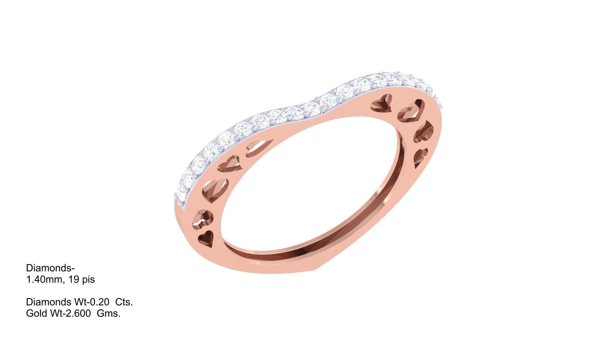 Delicate Ring - 31 3D print model_1