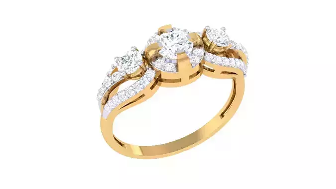 Solitaire Ring - 18