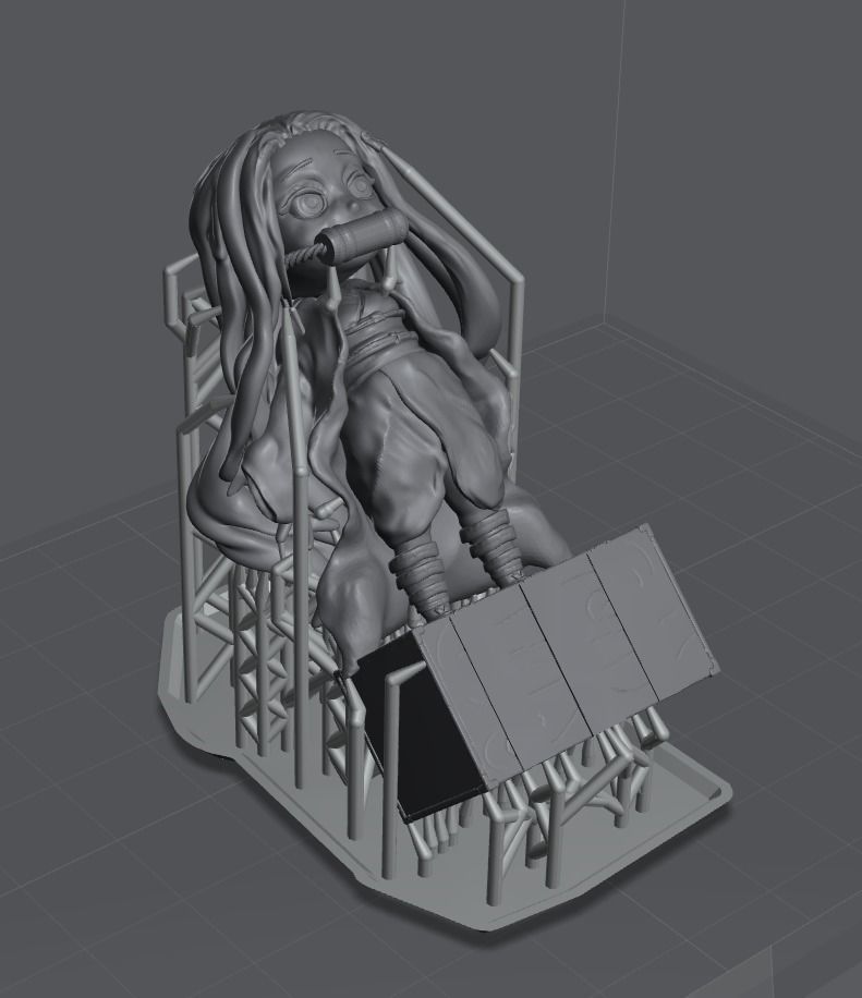 3D Nezuko Bring Your Favorite Demon Slayer to Life 3D print model_9