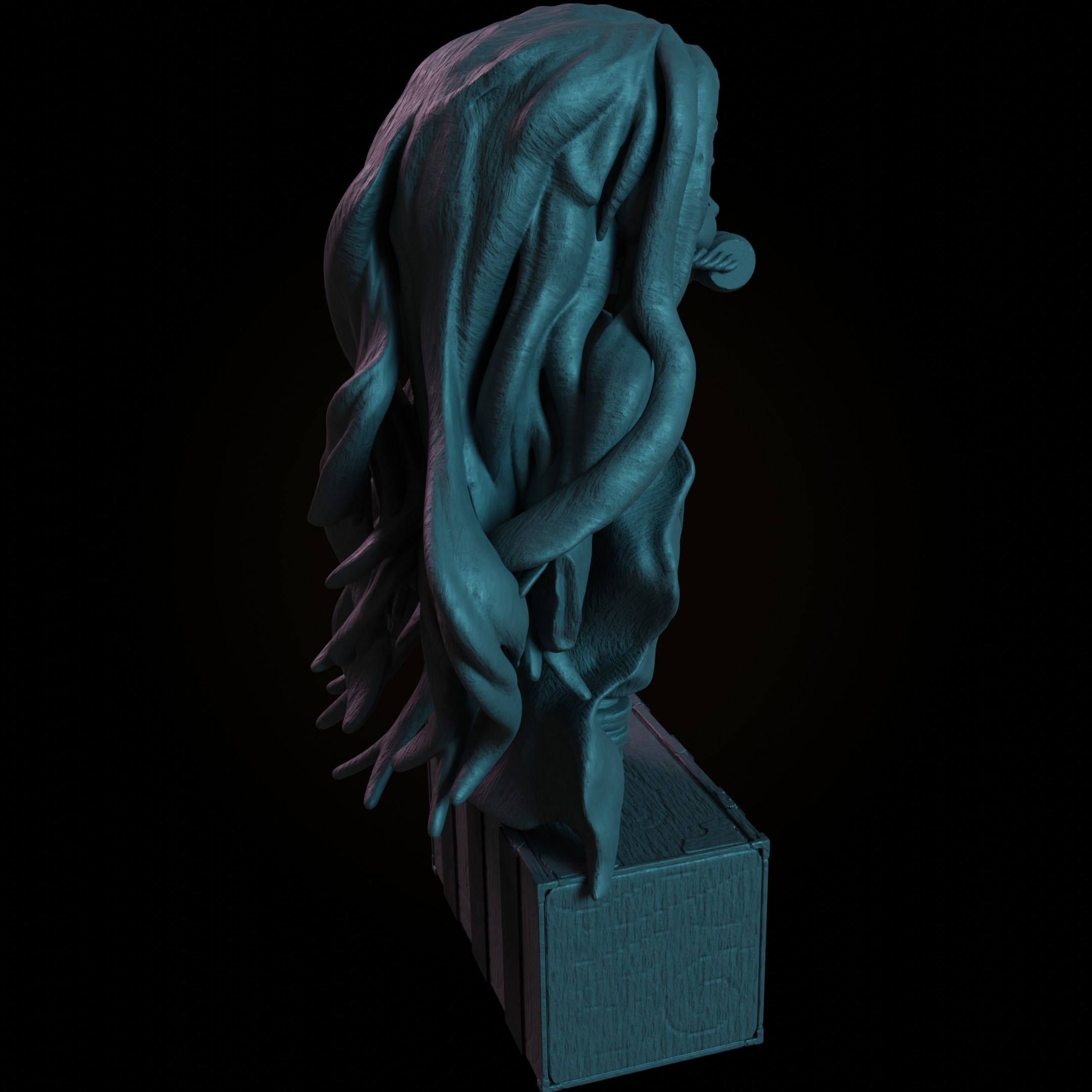 3D Nezuko Bring Your Favorite Demon Slayer to Life 3D print model_7