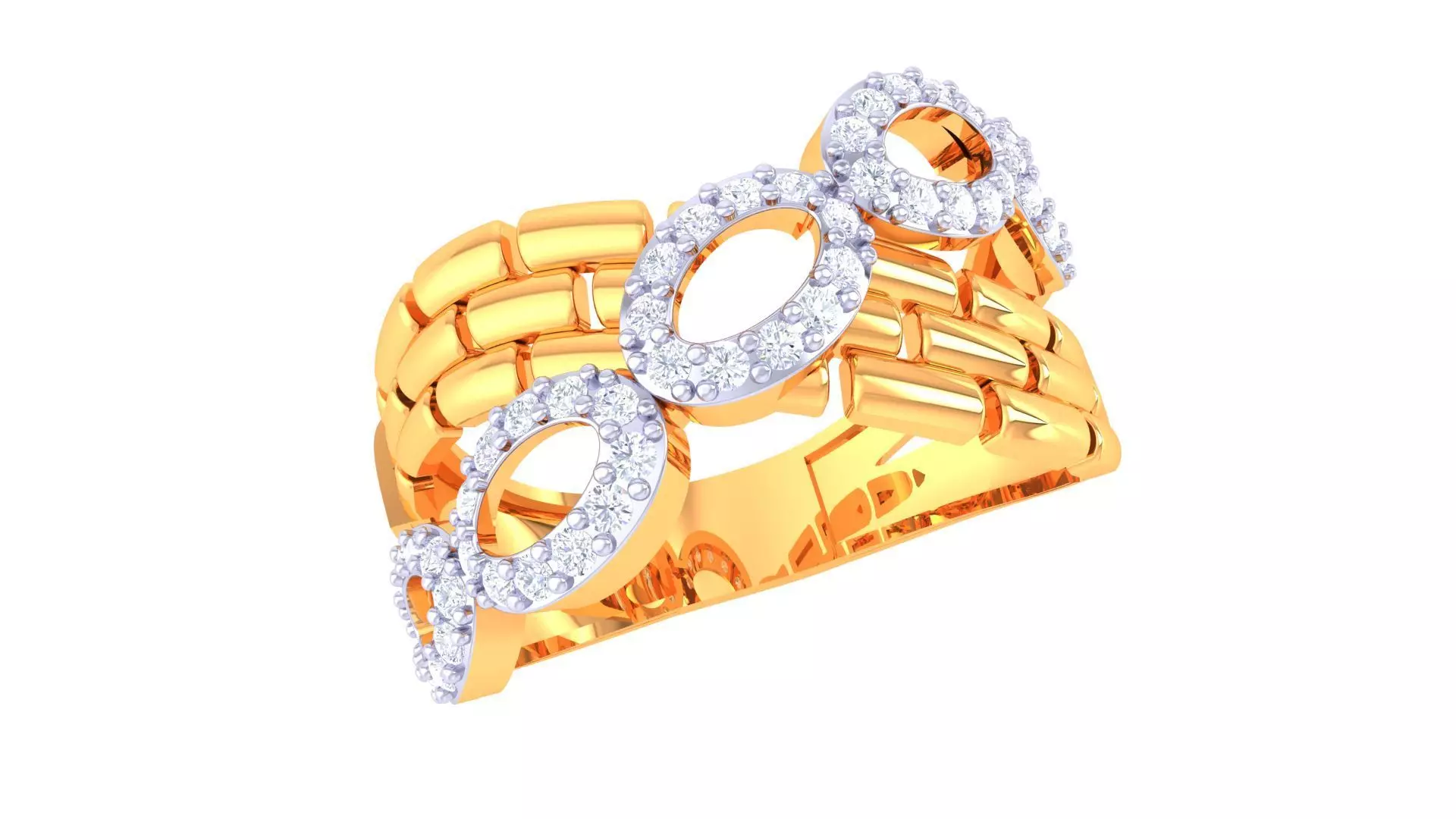 Diamond Ring - 7 3D print model_0