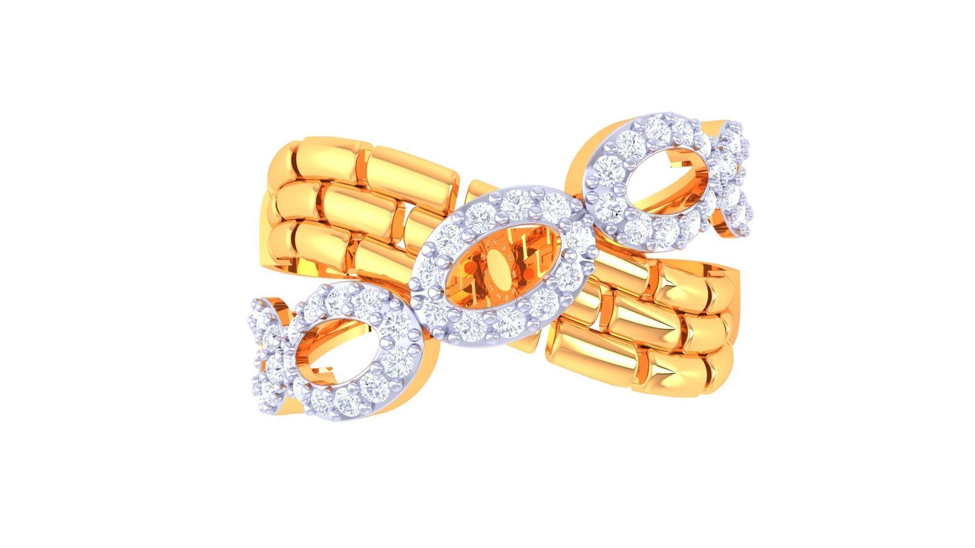 Diamond Ring - 7 3D print model_2