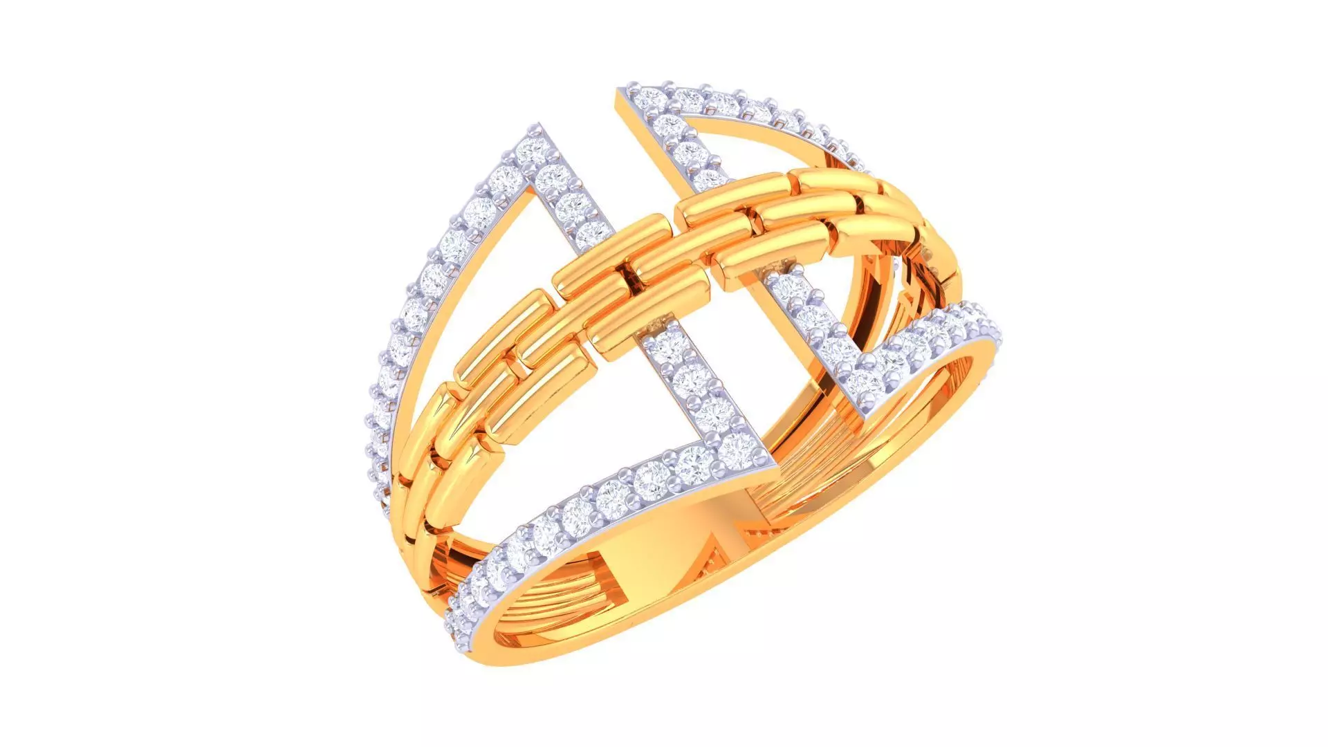 Diamond Ring - 5 3D print model_0