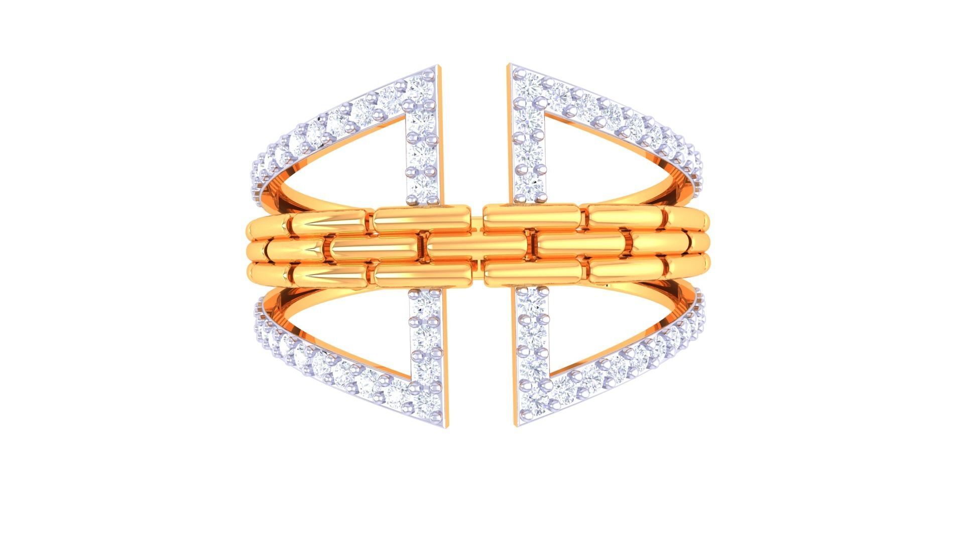 Diamond Ring - 5 3D print model_2