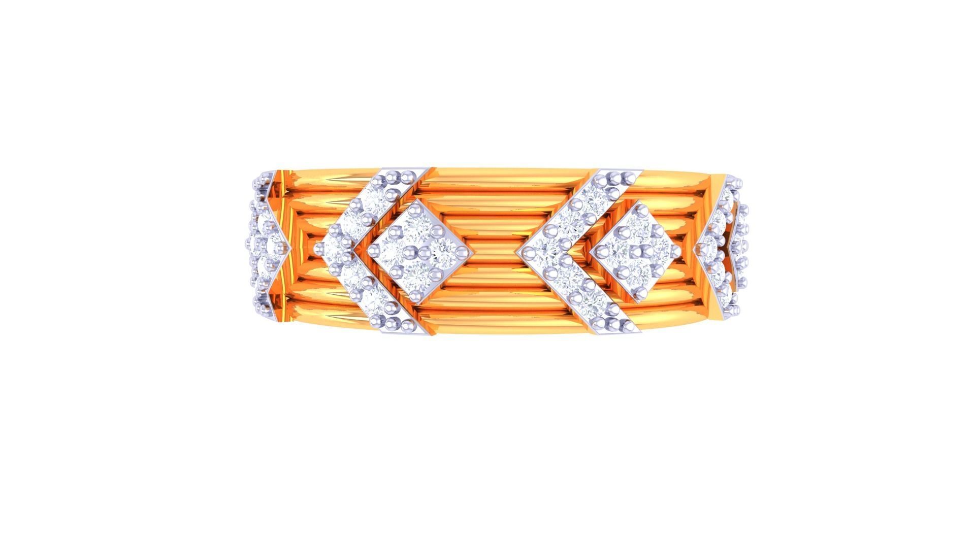 Band Ring - 43 3D print model_2