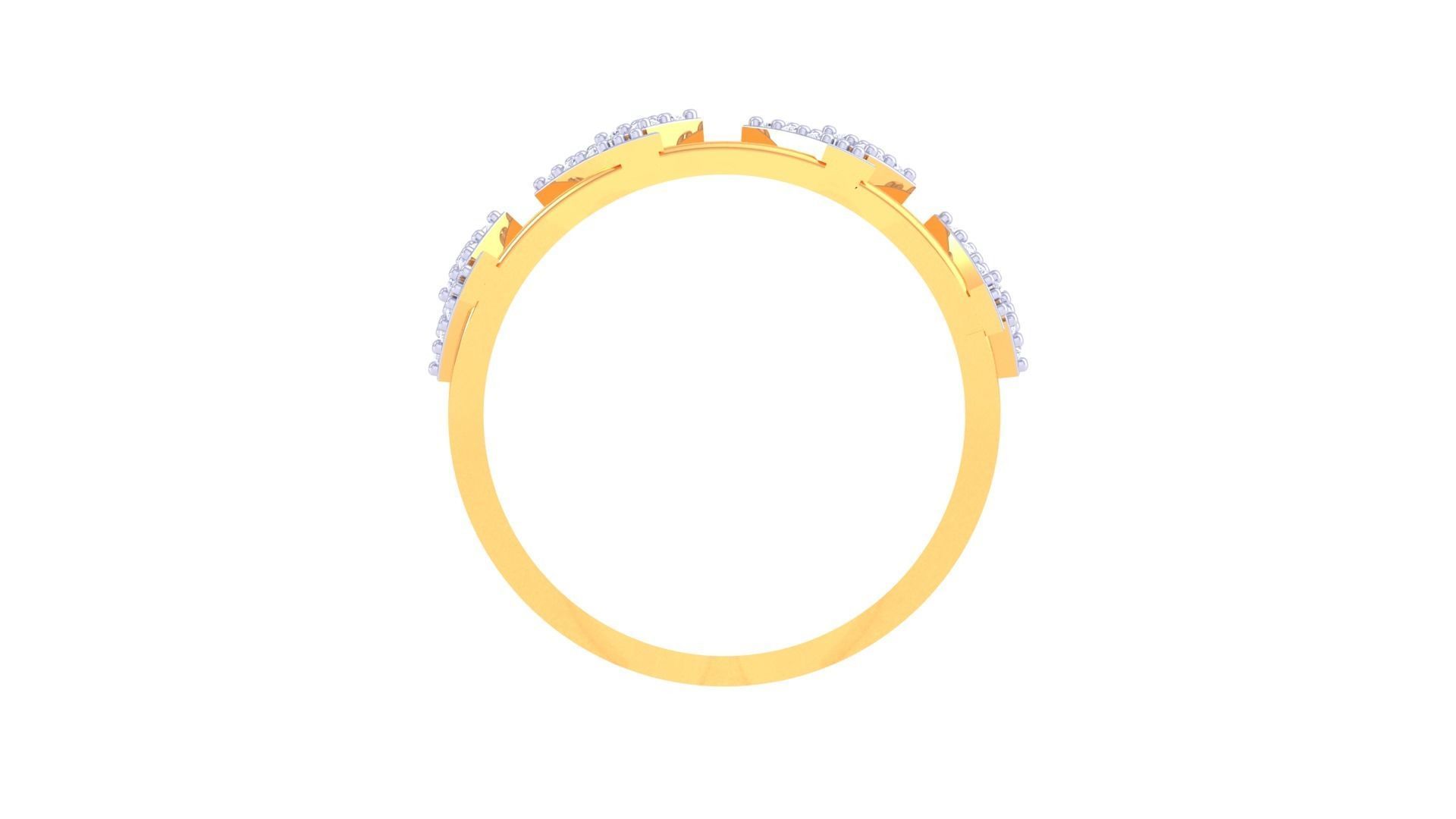 Band Ring - 43 3D print model_3