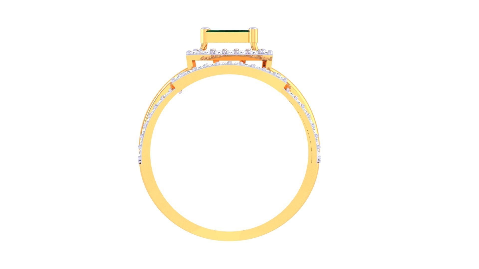 Cocktail Ring - 17 3D print model_3