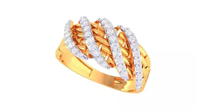 Diamond Ring - 1 3D print model