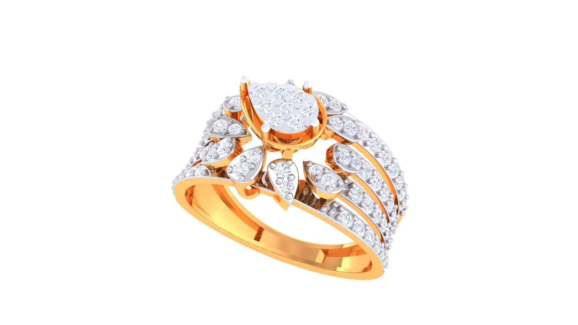 Diamond Ring - 7 3D print model_0