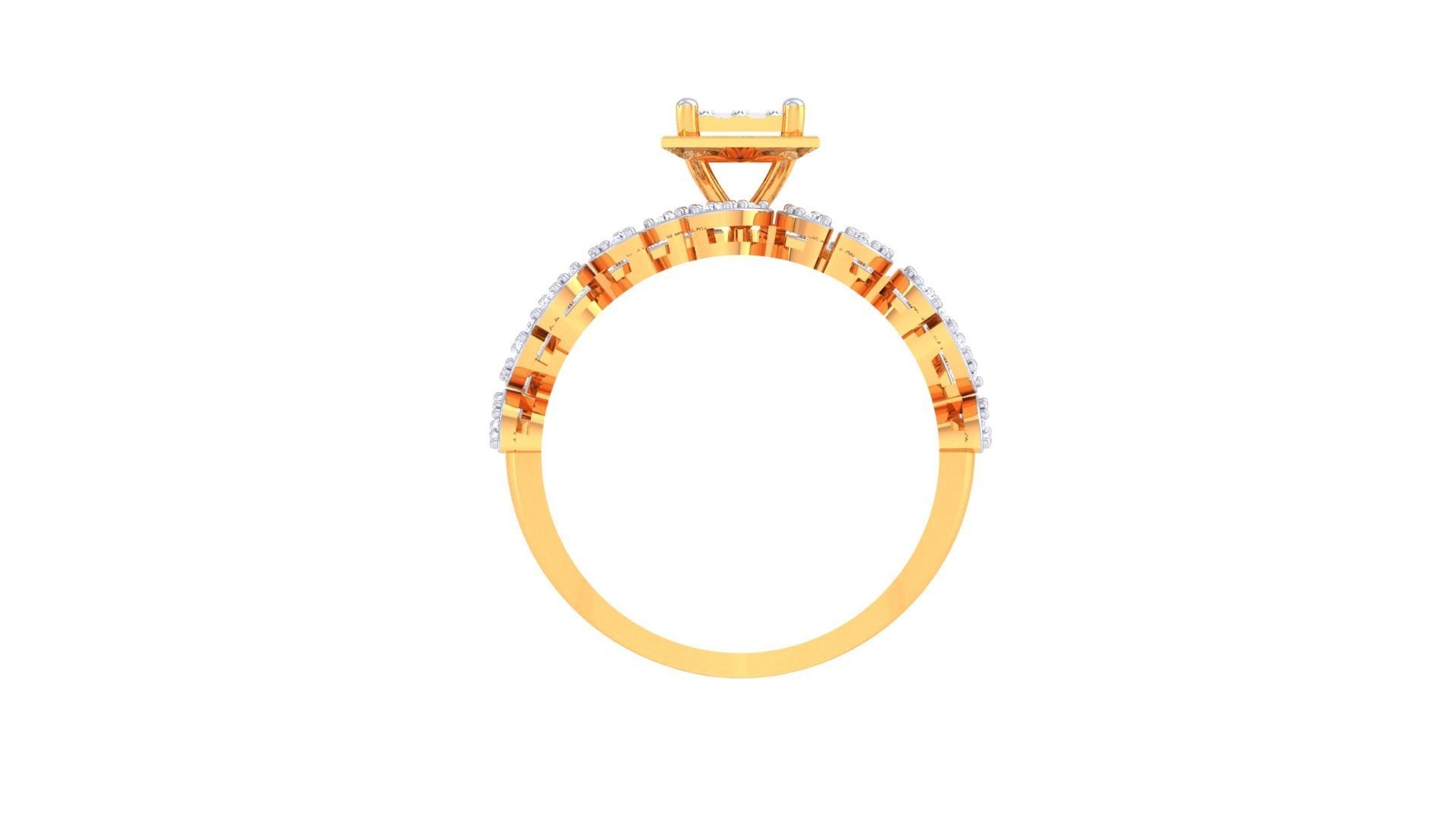 Diamond Ring - 34 3D print model_4