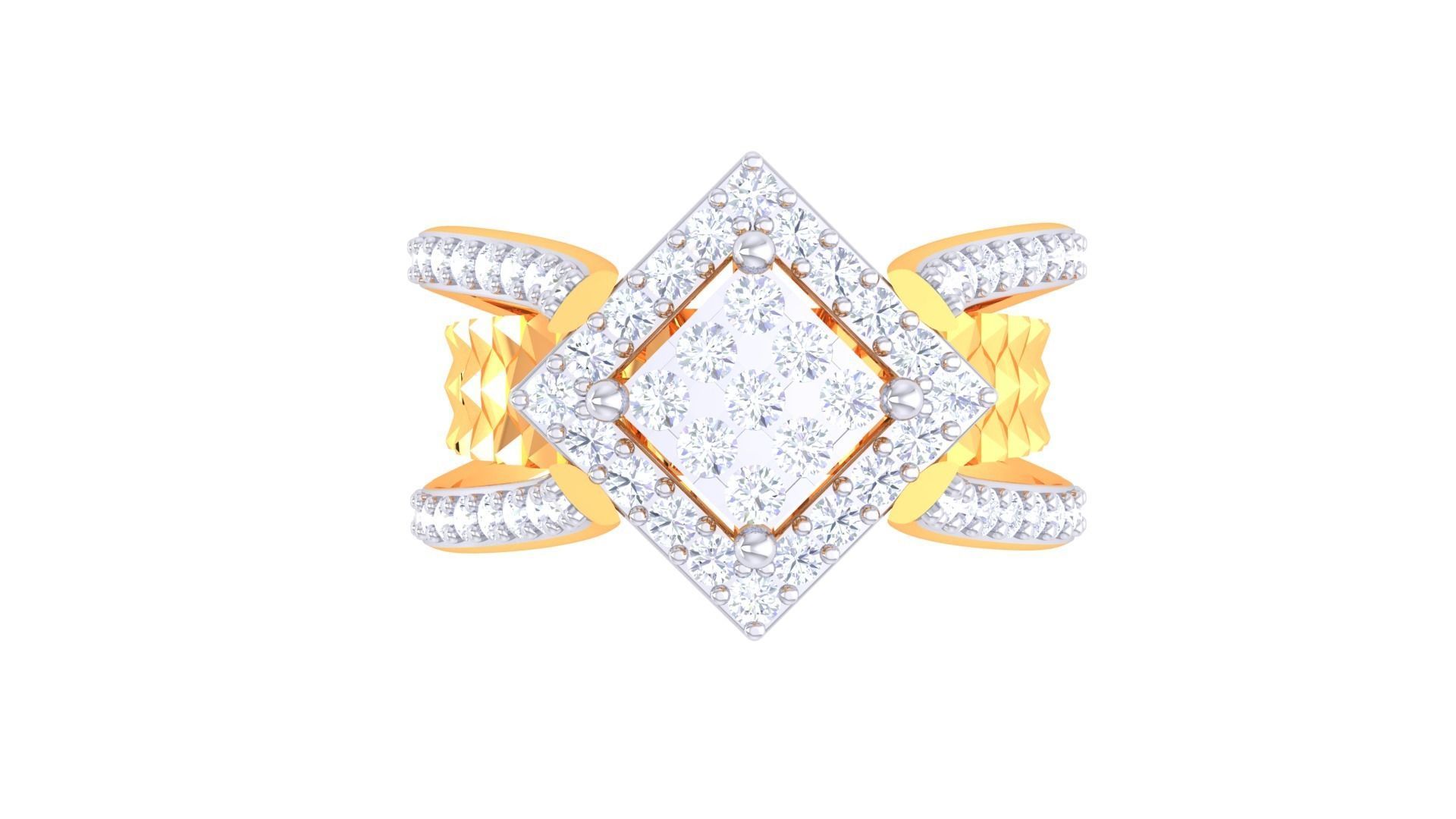 Diamond Ring - 31 3D print model_3