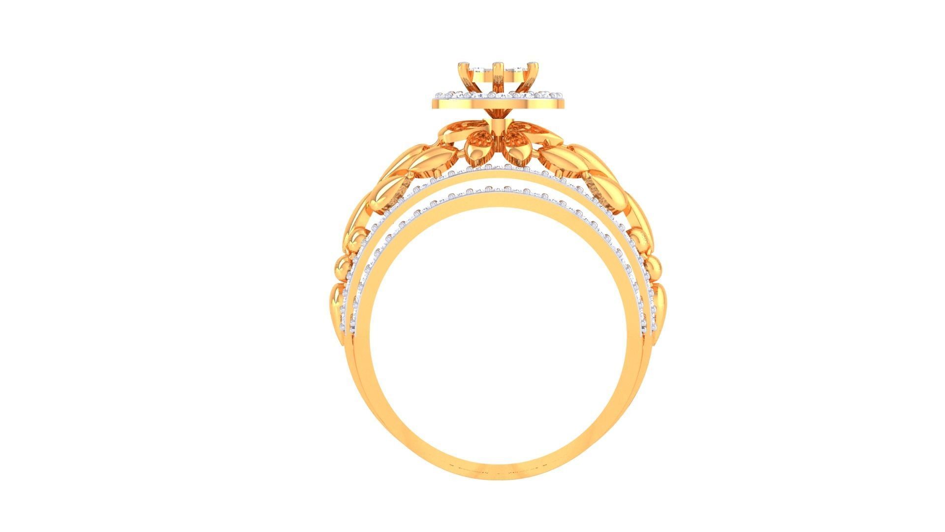 Diamond Ring - 27 3D print model_4