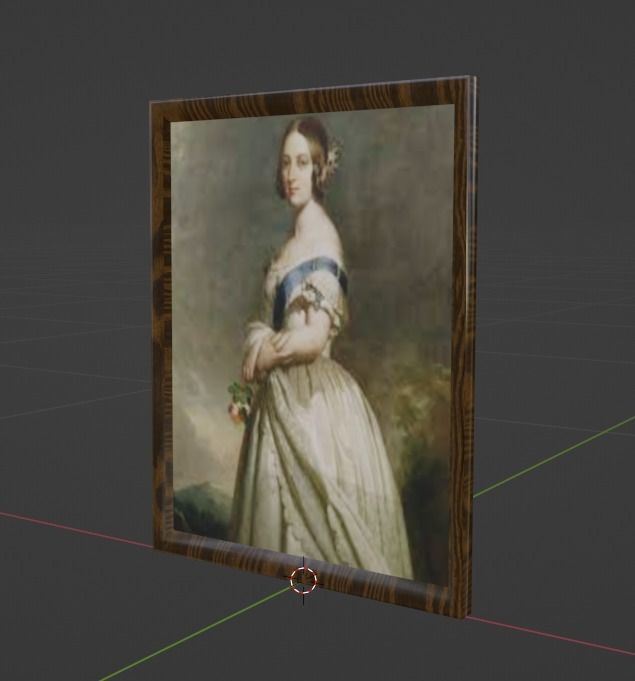 Old Style Room with Whole Furnitures Free 3D model_16