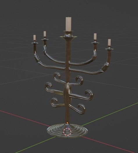 Old Style Room with Whole Furnitures Free 3D model_6