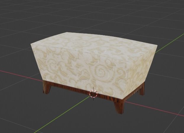 Old Style Room with Whole Furnitures Free 3D model_15