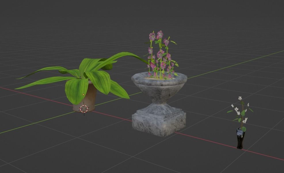 Old Style Room with Whole Furnitures Free 3D model_12