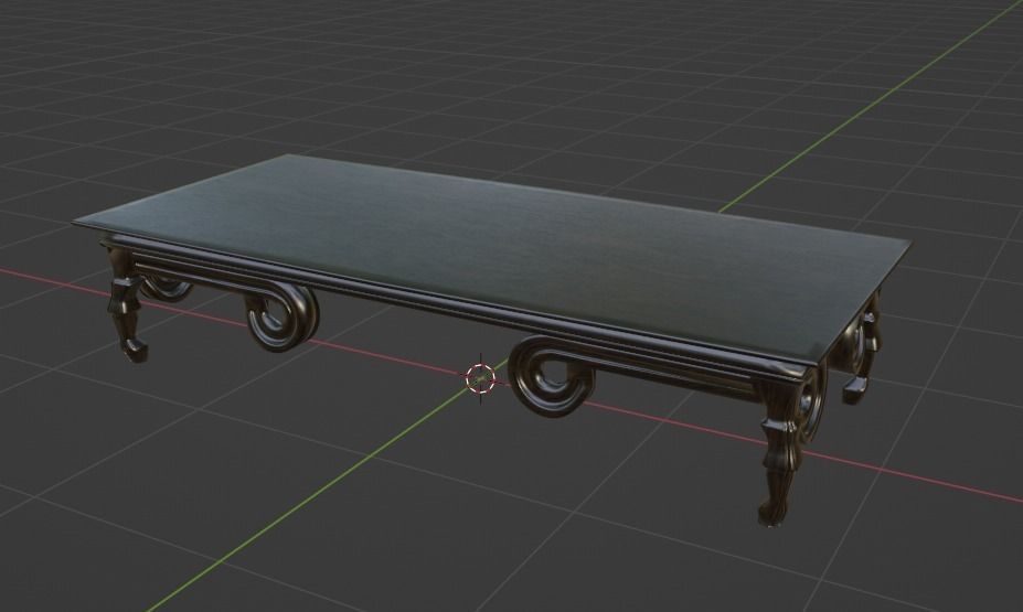 Old Style Room with Whole Furnitures Free 3D model_18