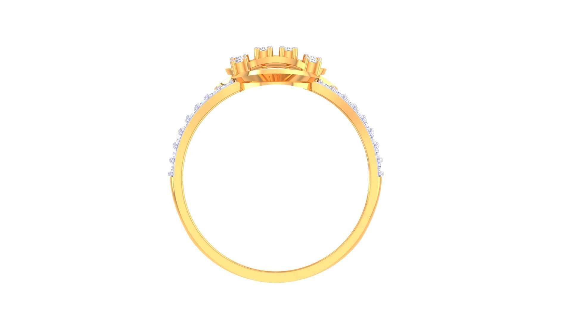 Diamond Ring - 30 3D print model_3