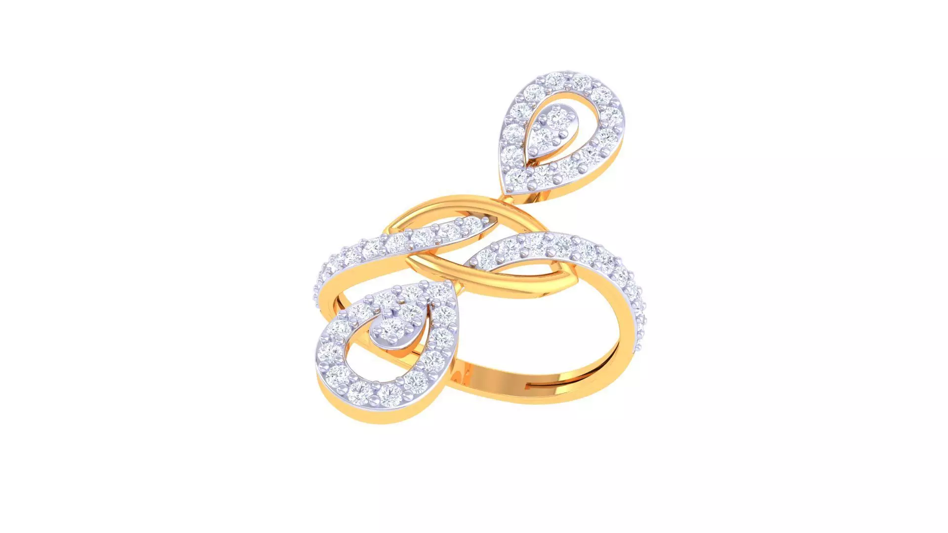 Diamond Ring - 20 3D print model_0