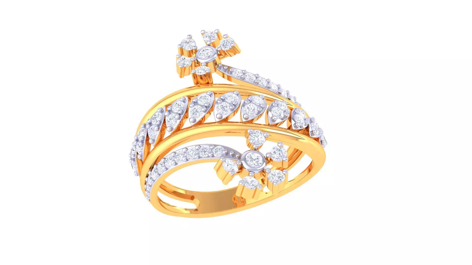 Diamond Ring - 2 3D print model_0