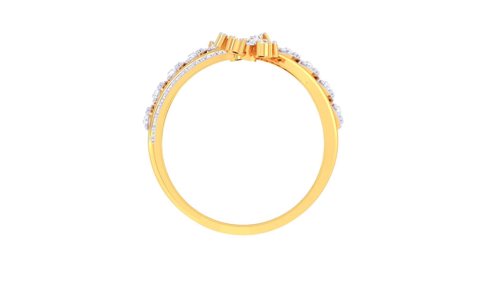 Diamond Ring - 2 3D print model_3