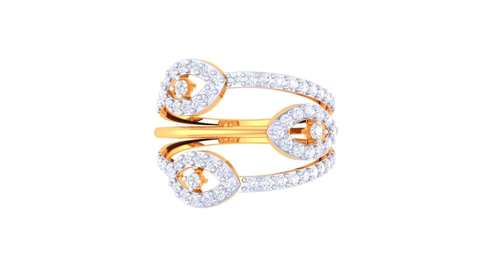 Diamond Ring - 16 3D print model_2